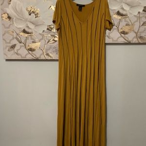 Ashley Stewart plus size pleated style dress.